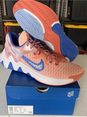 Nike Giannis Immortality EP “Arctic Orange” Basketball Sneakers Size 12